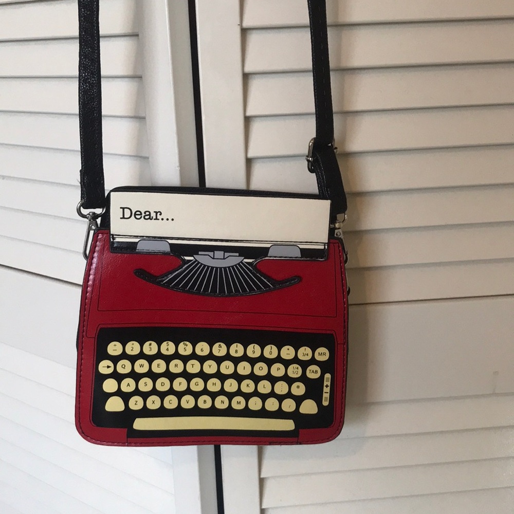 Vintage Crossbody Typewriter Purse